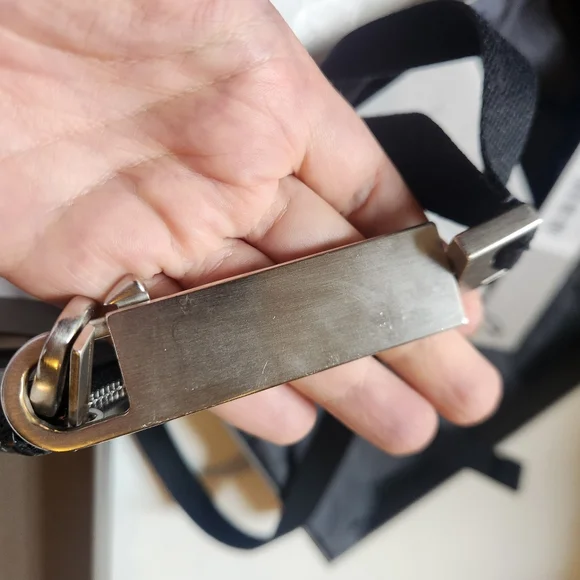 RICK OWENS NECK WALLET BLACK season 2020 in VGUC - Picture 8 of 10